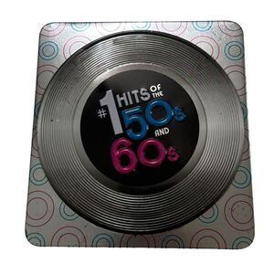 #1 HITS OF THE 50'S AND 60'S  VARIOUS ARTISTS   ( 3 CD Set ) Tin Box
